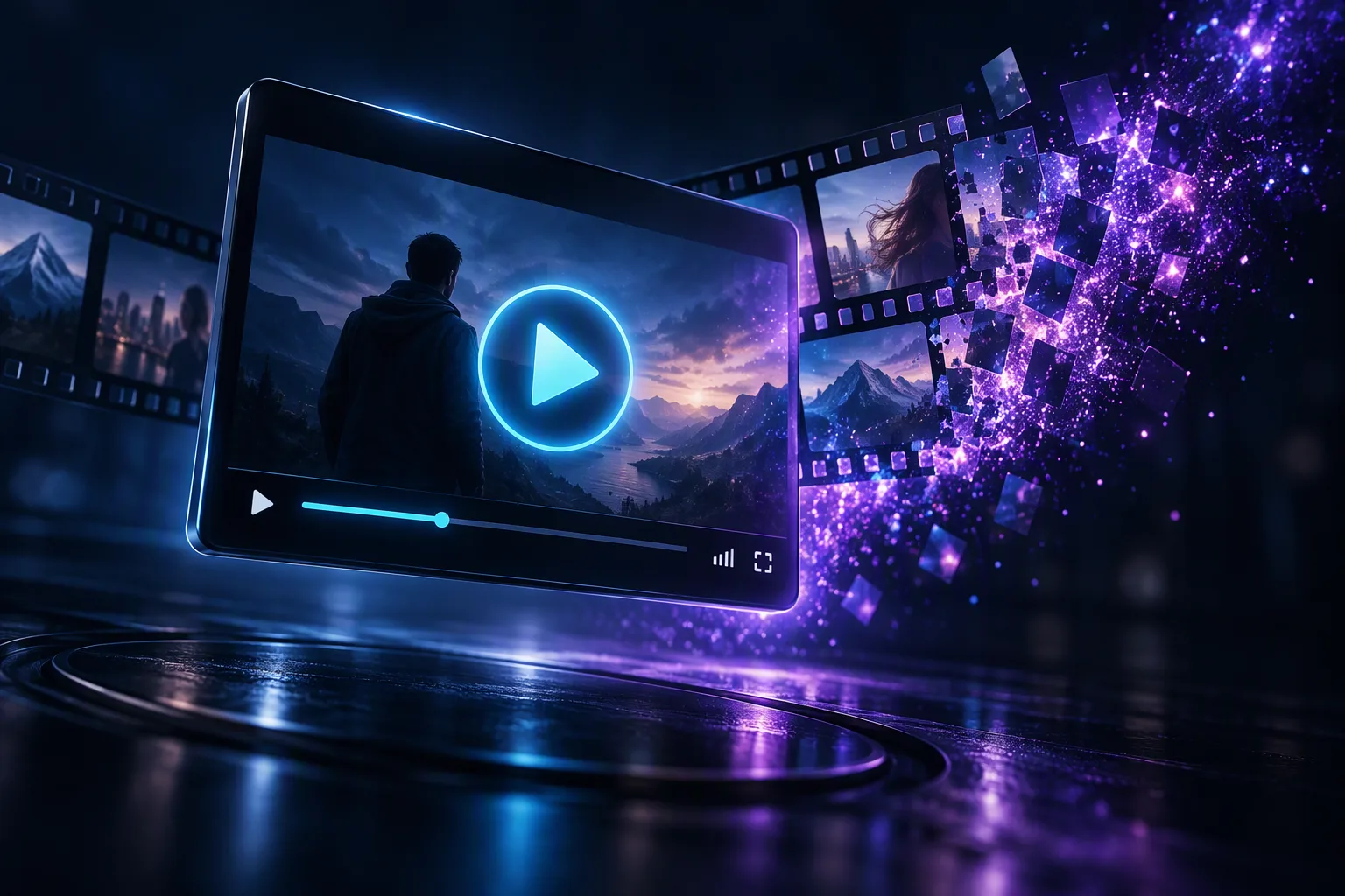Pre-roll Video placement illustration